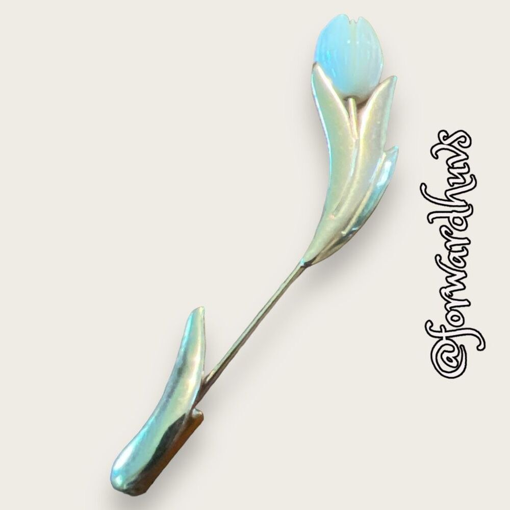 Vintage 1980 Avon Graceful Tulip Stick Pin - Picture 5 of 11
